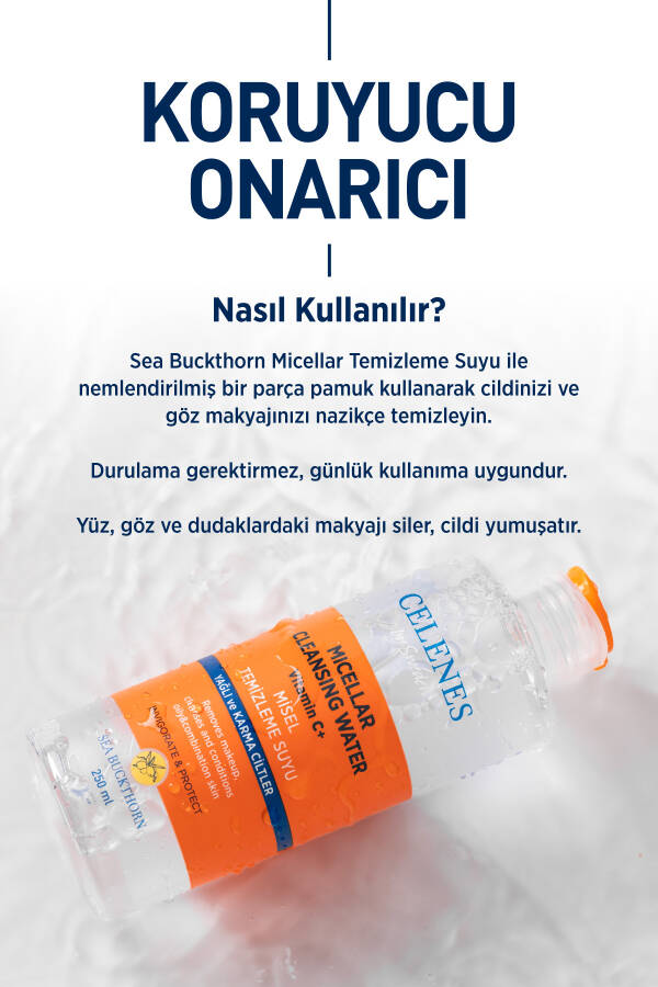 Deniz İğdesi Misel Temizleme Suyu 250ml Yağlı/Karma - 5