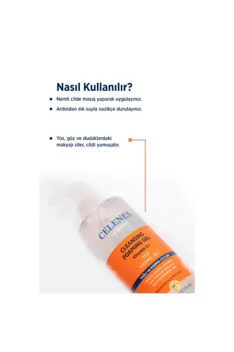 Sea Buckthorn Yüz Yıkama Jeli Yağlı ve Karma Ciltler 250 ml - CELENES BY SWEDEN (1)