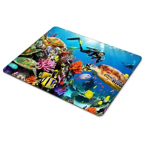 Marine Turtle Mouse pad Customized Mousepad Non-Slip Rubber Base Mouse Pads for Computers Laptop Office Desk Accessories Mouse pad - 4
