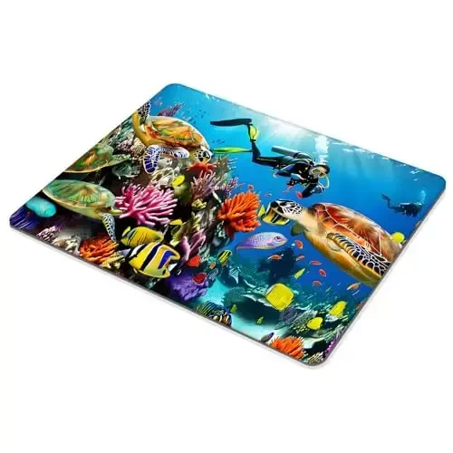 Marine Turtle Mouse pad Customized Mousepad Non-Slip Rubber Base Mouse Pads for Computers Laptop Office Desk Accessories Mouse pad - 4