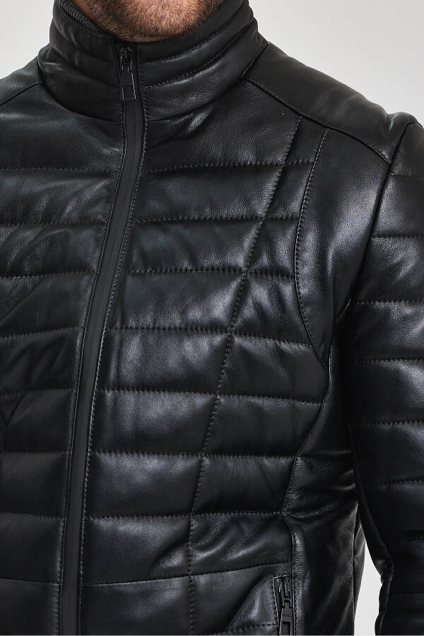 Dennis Black Leather Jacket - 14