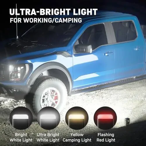 DENVIX Shina Shigirish Moslamasi Ko'chma Havo Kompressori, 2 Barobar Tez Shigirish Simsiz Havo Kompressori, 15000 mAh Batareya Sig'imi bilan Avtomobil Shinalari uchun Elektr Havo Nasosi, 45 Vt 3 Barobar Tez Zaryadlash - 5