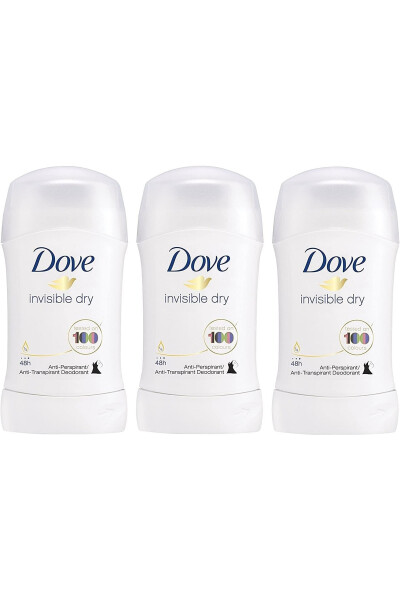 Deodorant Ko‘rinmas Ko‘rinmas Quru Stik 40 Ml X 6 Dona - DOVE