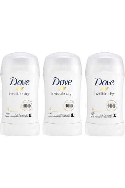 Deodorant Ko‘rinmas Ko‘rinmas Quru Stik 40 Ml X 6 Dona - DOVE