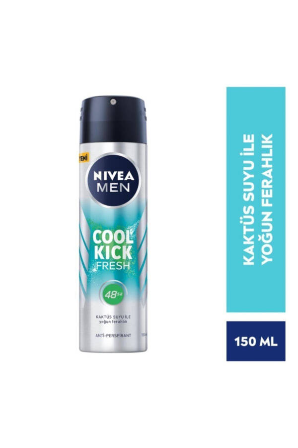 Deodorant Sprey Cool Kıck Fresh 150ml Erk - 7