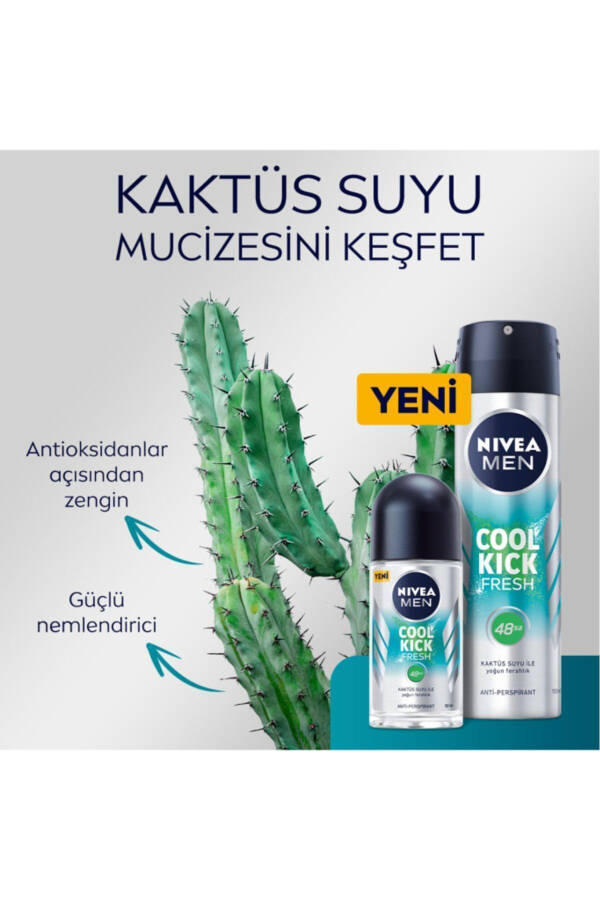 Deodorant Sprey Cool Kıck Fresh 150ml Erk - 9