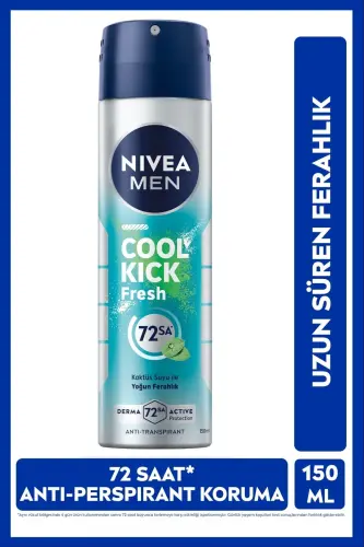 Deodorant spreyi Cool Kick Fresh 150ml Erk - 1