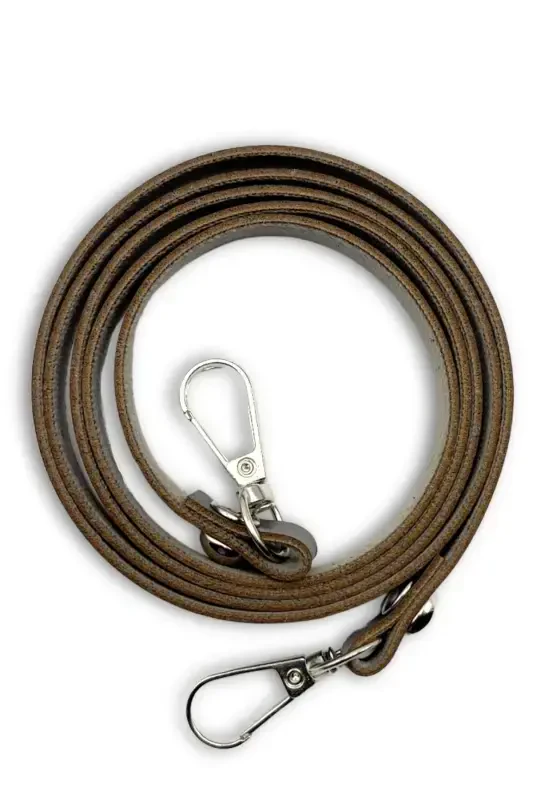 Deri Askılı Telefon Kiti-Gri - 3