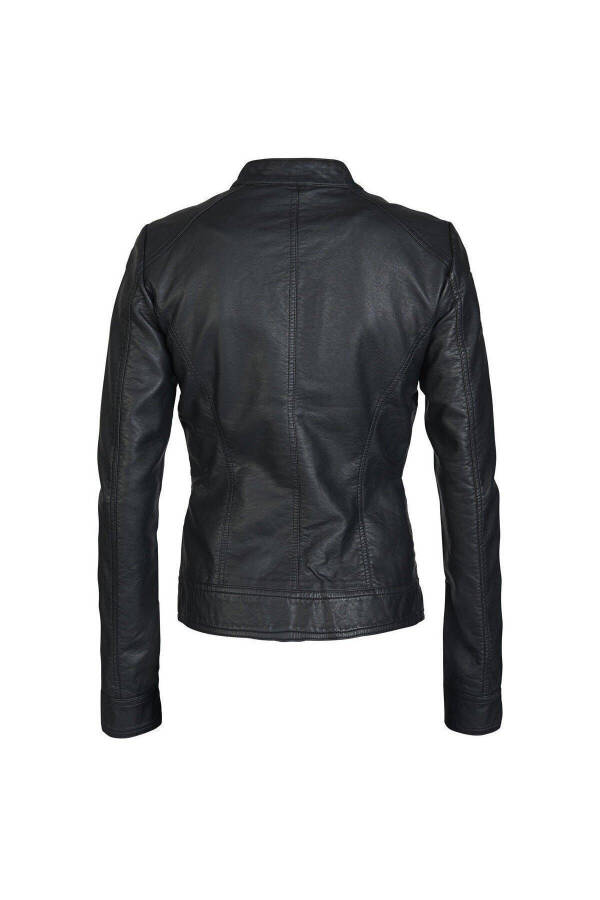 Deri Ceket Onlbandit Faux Leather Biker 15081400-blk - 4