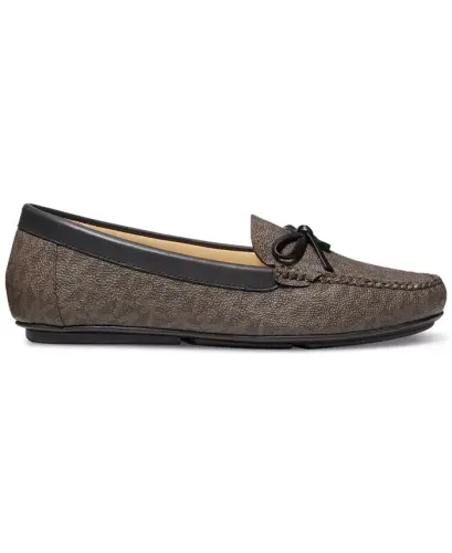 Leather Juliette Moccasin Loafers - 1