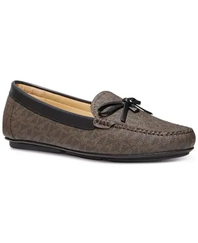 Leather Juliette Moccasin Loafers - 3