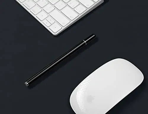 Aothia Leather Office Desk Pad Protector, Non-Slip PU Leather Desk Blotter, Waterproof Laptop Writing Mouse Pad for Office and Home, Black, 31.5