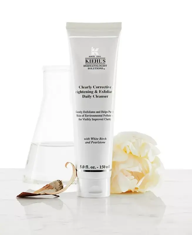 Dermatologist Solutions Clearly Corrective Brightening & Exfoliating Daily Cleanser, 5.0 fl. oz. - No Color - 2