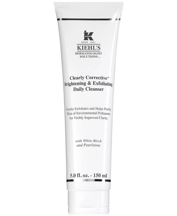 Dermatologist Solutions Clearly Corrective Brightening & Exfoliating Daily Cleanser, 5.0 fl. oz. No Color - 1