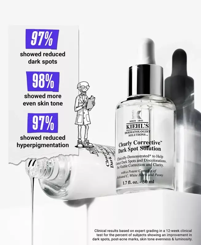 Dermatologist Solutions Clearly Corrective Dark Spot Solution, 3.8 oz. - 4