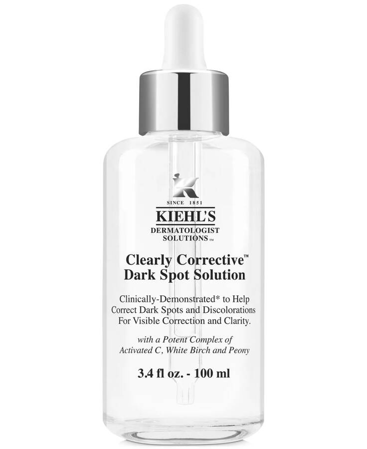 Dermatologist Solutions Clearly Corrective Karanlık Nokta Çözümü, 3.4 oz. Renksiz - 1