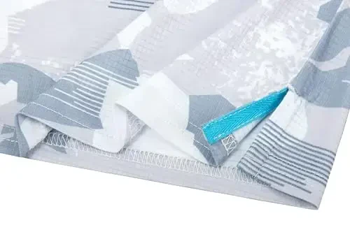 Derminpro erkaklar kamuflyaj golf ko'ylaklari namlikni olib tashlaydigan qisqa/uzun yengli quruq golf pololari - 5