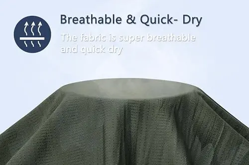 Derminpro Men’s Camo Golf Shirts Moisture Wicking Short/Long Sleeve Dry Fit Golf Polos - 5