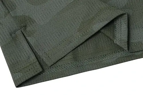 Derminpro Men’s Camo Golf Shirts Moisture Wicking Short/Long Sleeve Dry Fit Golf Polos - 5