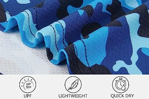 Derminpro Erkek Kamuflaj Golf Tişörtleri Nem Emici Kısa/Uzun Kollu Kuru Uyum Golf Poloları - 5