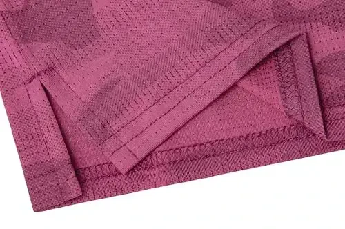 Derminpro Men’s Camo Golf Shirts Moisture Wicking Short/Long Sleeve Dry Fit Golf Polos - 5