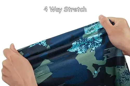 Derminpro Men’s Camo Golf Shirts Moisture Wicking Short/Long Sleeve Dry Fit Golf Polos - 6