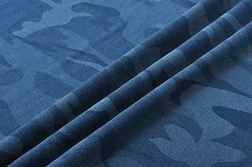 Derminpro Мужские камуфляжные рубашки для гольфа Влагоотводящие футболки-поло для гольфа с коротким/длинным рукавом Dry Fit - 6