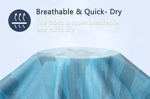 Derminpro Мужские камуфляжные рубашки для гольфа Влагоотводящие рубашки-поло для гольфа с коротким/длинным рукавом Dry Fit - 6