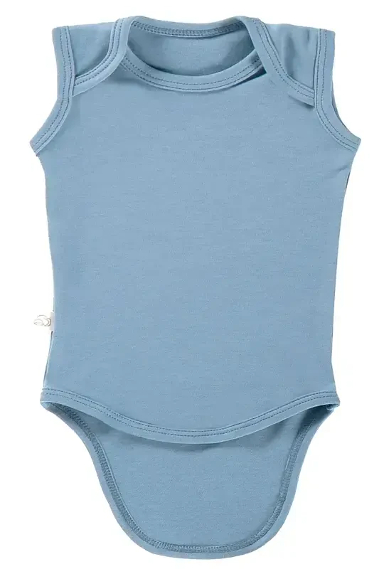 Derry Unisex 9 Pieces Hospital Outing Set Organic Cotton Newborn Set - Blue-Blue - 4