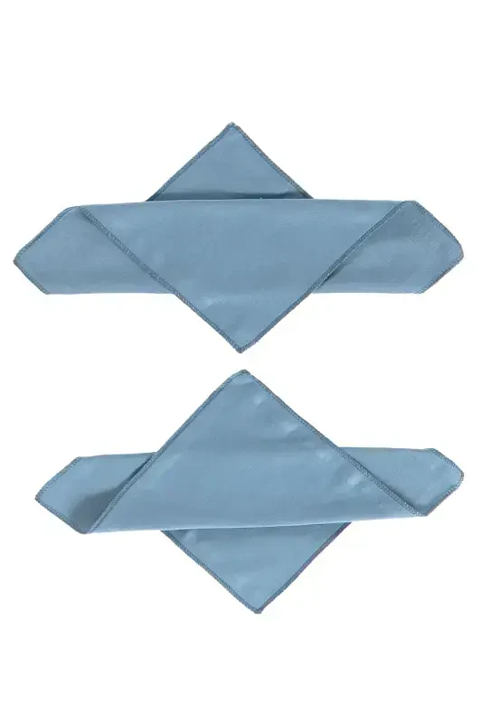 Derry Unisex 9 Pieces Hospital Outing Set Organic Cotton Newborn Set - Blue-Blue - 6