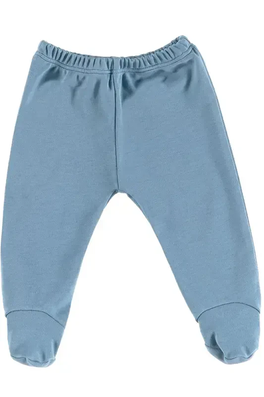 Derry Unisex 9 Предметный Комплект На Выписку Из Роддома Органический Хлопок Набор Для Новорожденных - Синий-Синий - 3