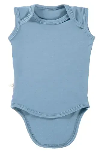 Derry Unisex 9 Предметный Комплект На Выписку Из Роддома Органический Хлопок Набор Для Новорожденных - Синий-Синий - 4