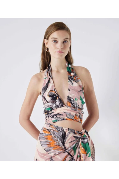 Desenli sarong - İPEKYOL (1)