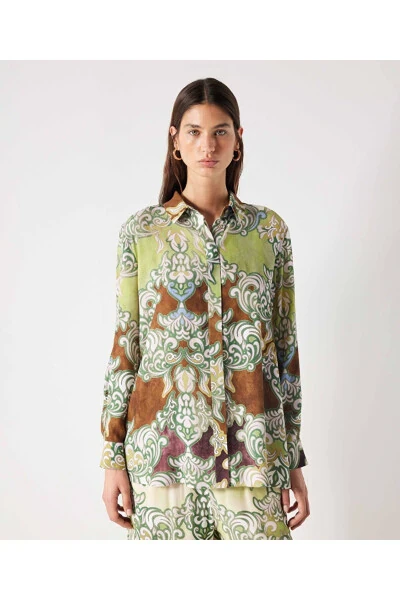 Desenli gömlek - İPEKYOL