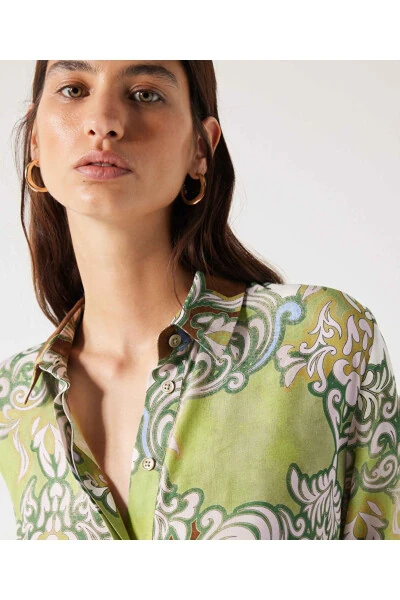 Desenli gömlek - İPEKYOL (1)