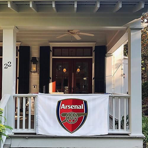 Desert Cactus Arsenal Flag FC Gunners Football Soccer 3x5 ft Banner - 7