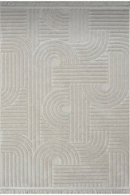 DESIGN 1090 GRAY Soft Touch Carpet Rug Living Room Kitchen Corridor Cut Runner Woven Machine Carpet-gray - 3