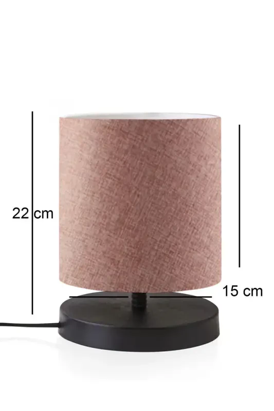 Design Abajur Mini Bo'yi Gul Kurusi Rang Mato-Gul kurusi - 4