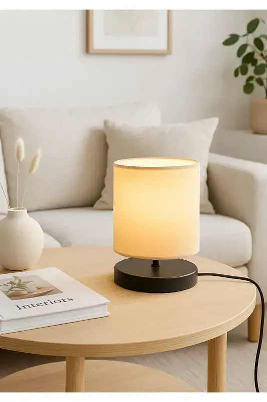 Design Lampshade Mini Size Cream Head - HOMİNG