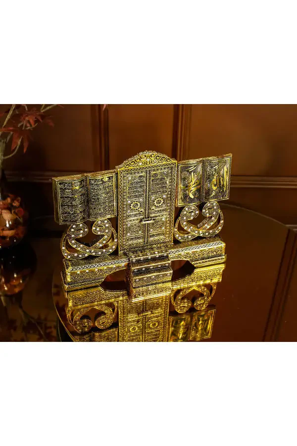 DESKTOP FIGURINE OBJECT DECOR VAV ALLAH MUHAMMAD AYAT - 4