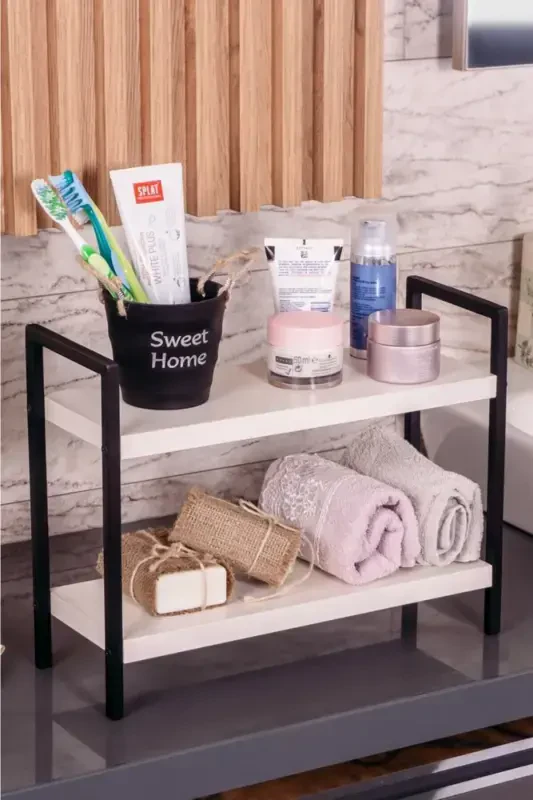 Desktop Organizer Organizer Kitchen-bathroom Shelf Bookcase - 1