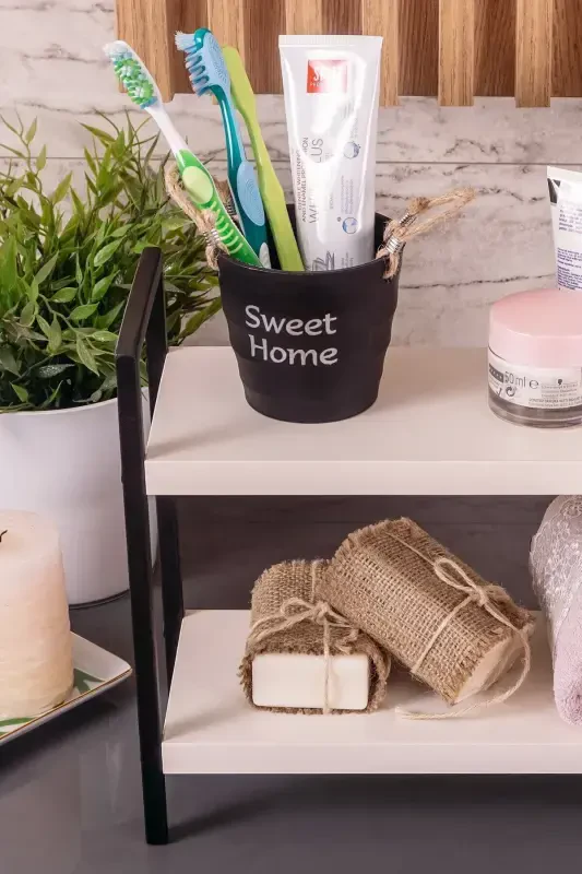 Desktop Organizer Organizer Kitchen-bathroom Shelf Bookcase - 2