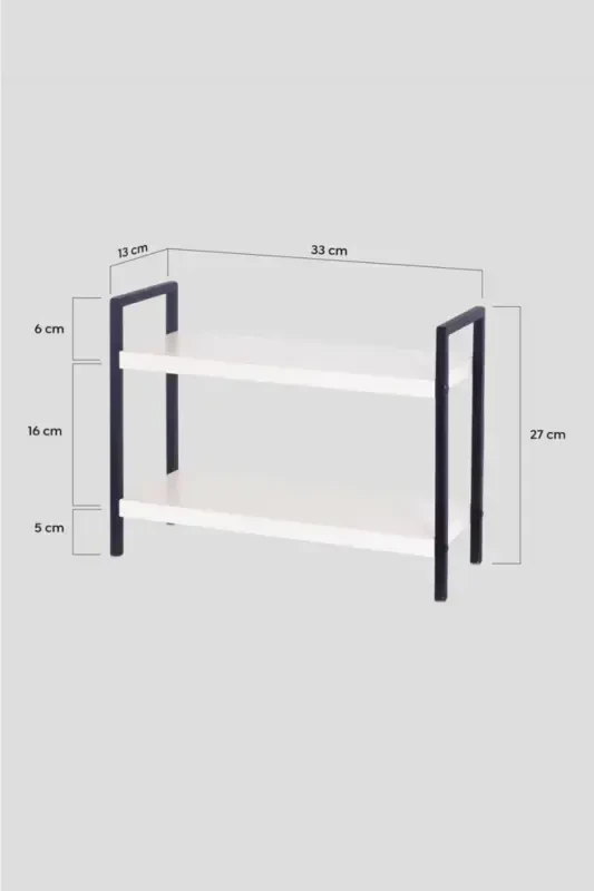 Desktop Organizer Organizer Kitchen-bathroom Shelf Bookcase - 3