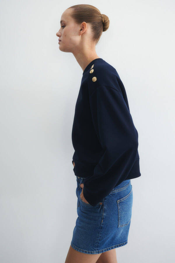 Detailed zipper sweatshirt - 5