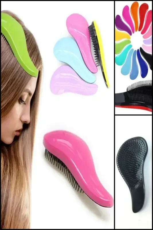 Detangling Hair Brush S Comb Hair Detangler for Adults Kids - Main - 1