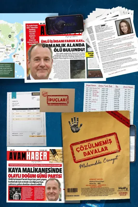 Детективная игра - Элиф Акман Фарук Кайя Пеями Яман Тутанхамон Фараон Детективная настольная игра 4 дела - 4