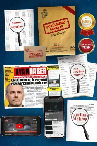 Детективная игра - Элиф Акман Фарук Кайя Пеями Яман Тутанхамон Фараон Детективная настольная игра 4 дела - 5