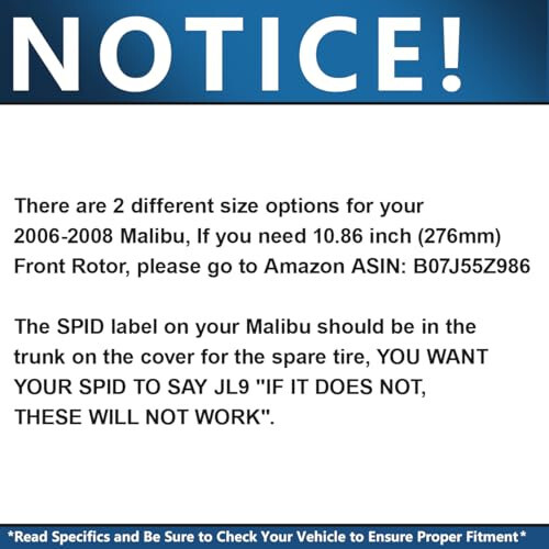 Detroit Axle - Chevrolet Malibu Cobalt Pontiac G5 G6 Saturn Aura uchun Tormoz to'plami almashtirish 11,65 dyuym oldingi va 10,63 dyuym orqa teshilgan va yivli Disk tormoz rotorlari Keramika tormoz prokladkalari - 2