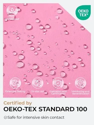 Детская дождевая куртка, водонепроницаемый плащ, пальто с сетчатой подкладкой и съемным капюшоном для мальчиков и девочек - 4