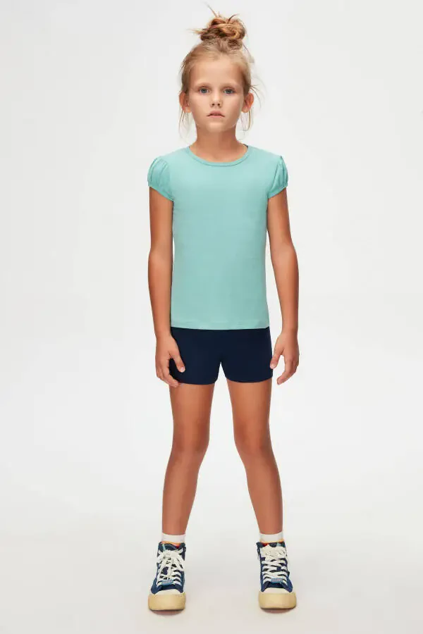 Детская футболка с коротким рукавом Çağla Yeşil - 1